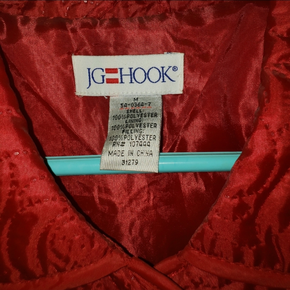 Red Roses Peacoat - Picture 4 of 4